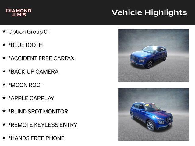 used 2022 Hyundai Venue car, priced at $17,997