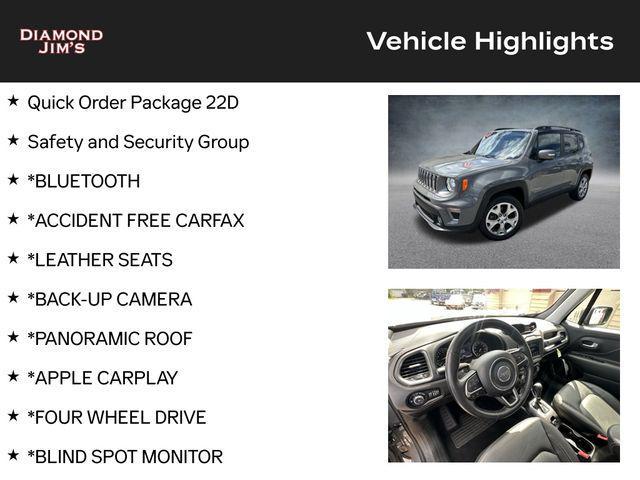 used 2020 Jeep Renegade car, priced at $20,000