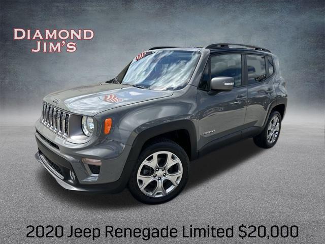 used 2020 Jeep Renegade car, priced at $20,000
