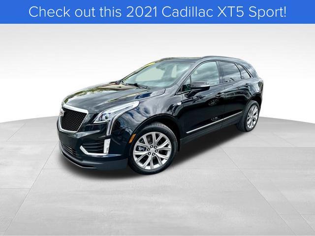used 2021 Cadillac XT5 car, priced at $27,990
