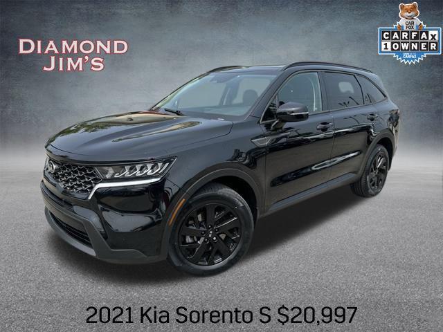 used 2021 Kia Sorento car, priced at $20,997