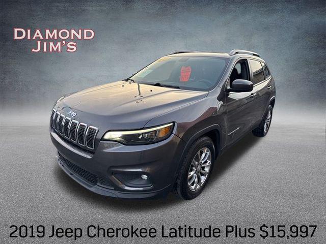 used 2019 Jeep Cherokee car, priced at $15,997