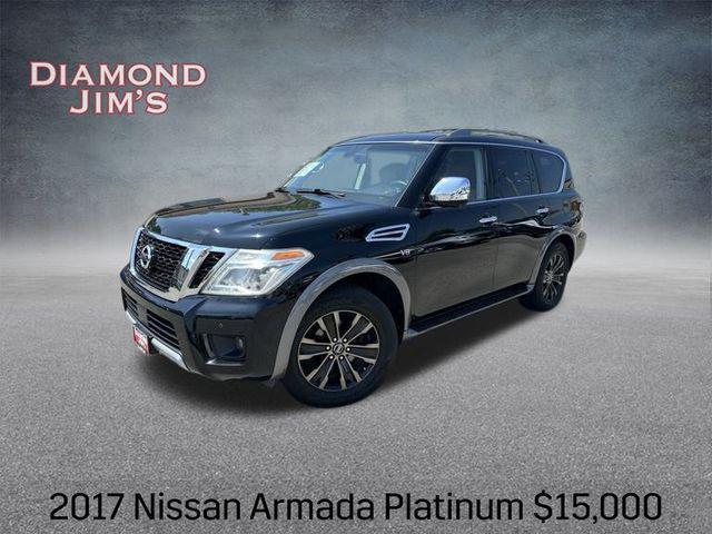 used 2017 Nissan Armada car, priced at $15,000