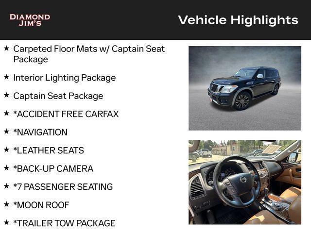 used 2017 Nissan Armada car, priced at $15,000