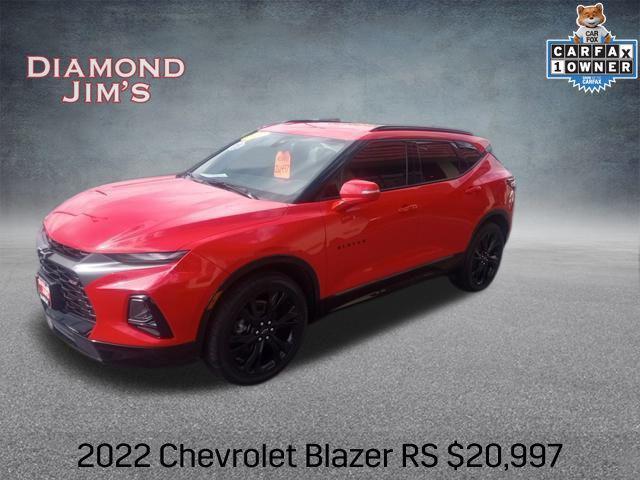 used 2022 Chevrolet Blazer car, priced at $20,997