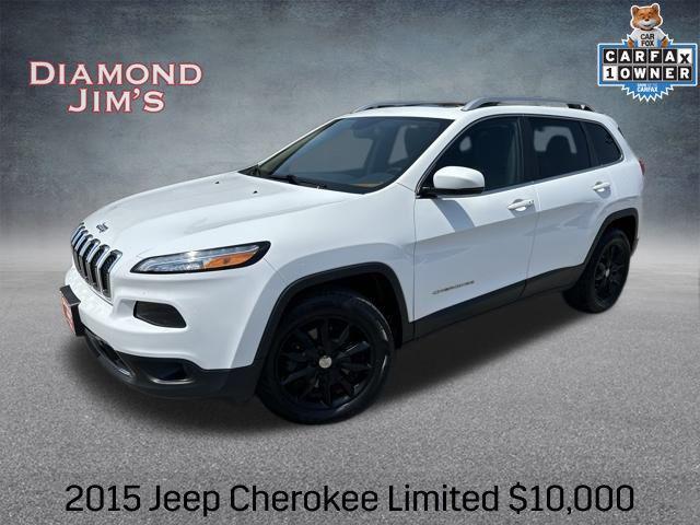 used 2015 Jeep Cherokee car, priced at $10,000