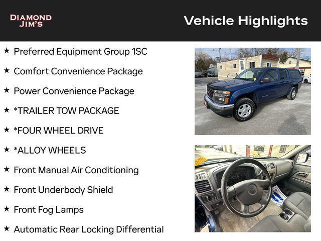 used 2005 GMC Canyon car, priced at $10,997