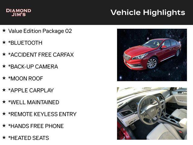 used 2017 Hyundai Sonata car, priced at $10,377