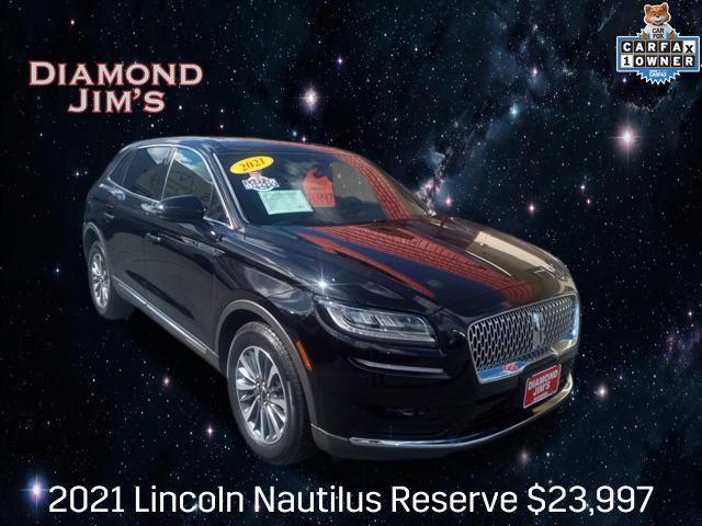 used 2021 Lincoln Nautilus car, priced at $23,997