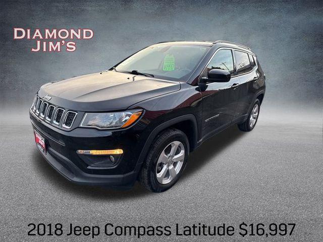 used 2018 Jeep Compass car, priced at $16,997