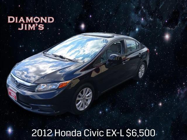 used 2012 Honda Civic car, priced at $6,500