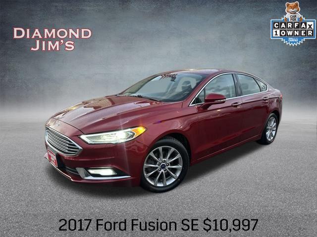 used 2017 Ford Fusion car, priced at $10,997