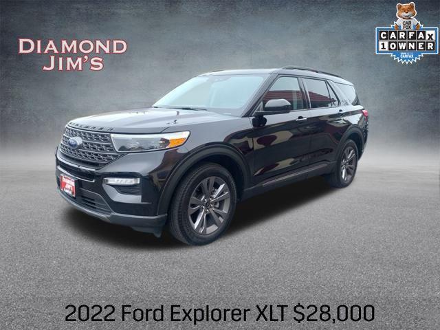 used 2022 Ford Explorer car, priced at $28,000