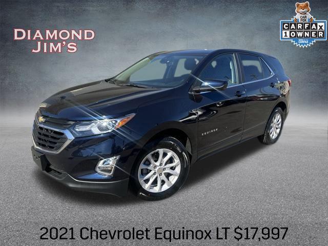 used 2021 Chevrolet Equinox car, priced at $17,997