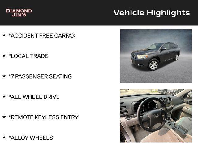 used 2008 Toyota Highlander car, priced at $8,997