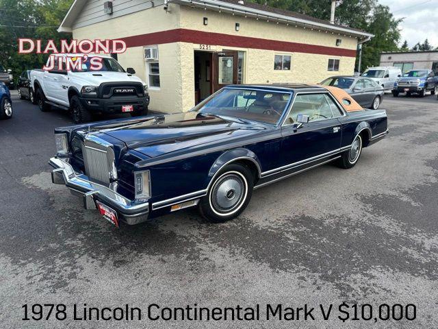 used 1978 Lincoln Continental car, priced at $10,000