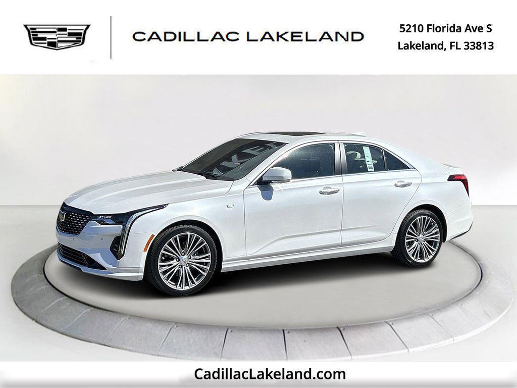 new 2025 Cadillac CT4 car, priced at $52,865