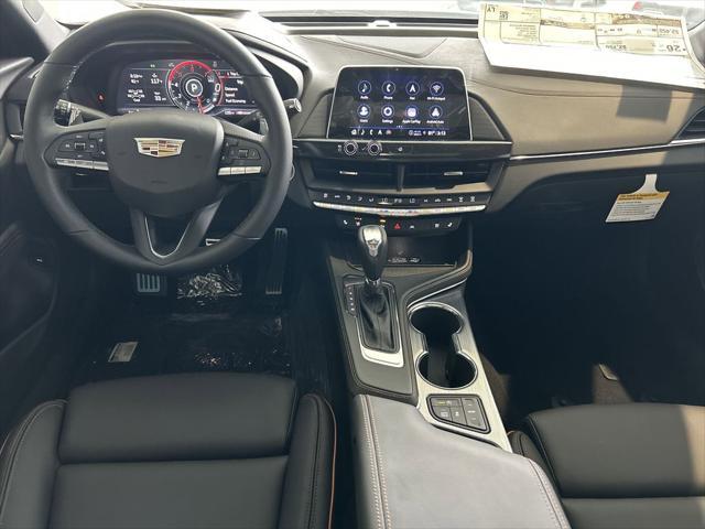new 2025 Cadillac CT4 car, priced at $50,065