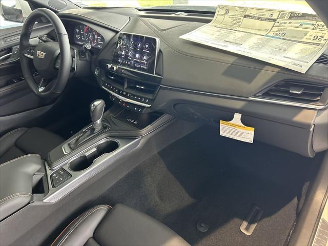 new 2025 Cadillac CT4 car, priced at $50,065