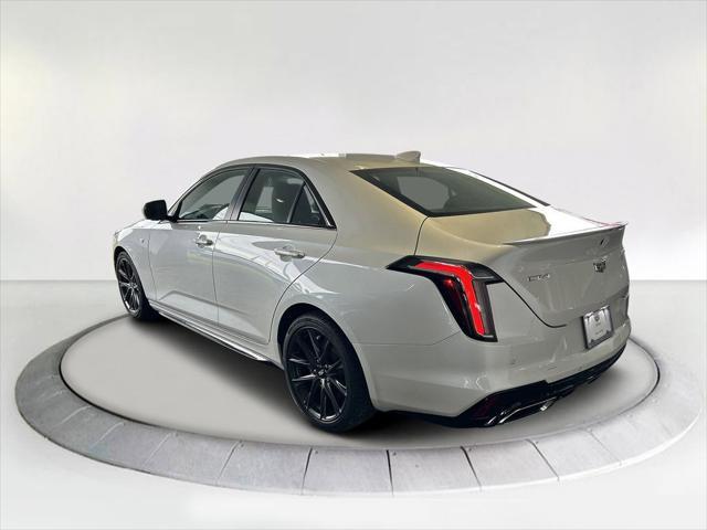 new 2025 Cadillac CT4 car, priced at $50,065