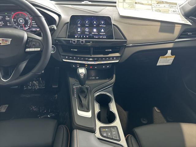 new 2025 Cadillac CT4 car, priced at $50,065