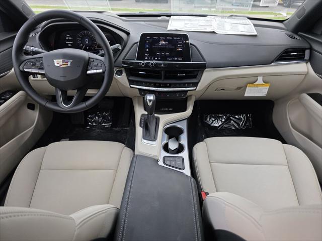 new 2025 Cadillac CT4 car, priced at $44,765