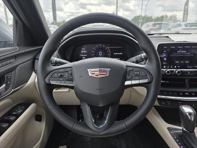 new 2025 Cadillac CT4 car, priced at $44,765