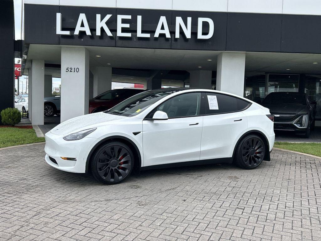 used 2023 Tesla Model Y car, priced at $34,990