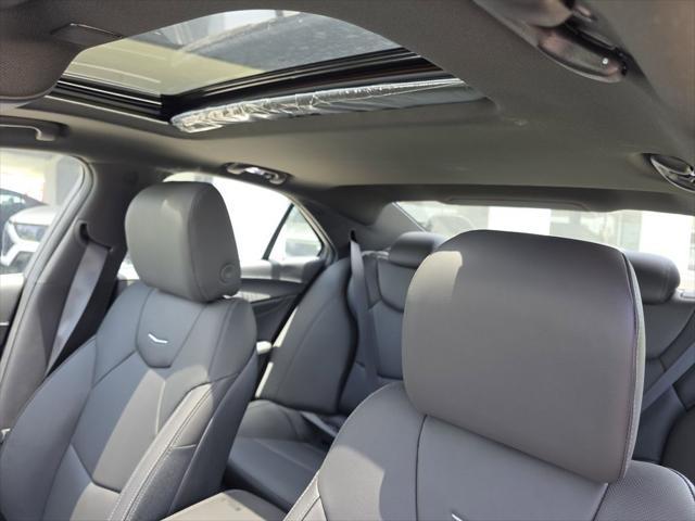 new 2025 Cadillac CT4 car, priced at $45,555