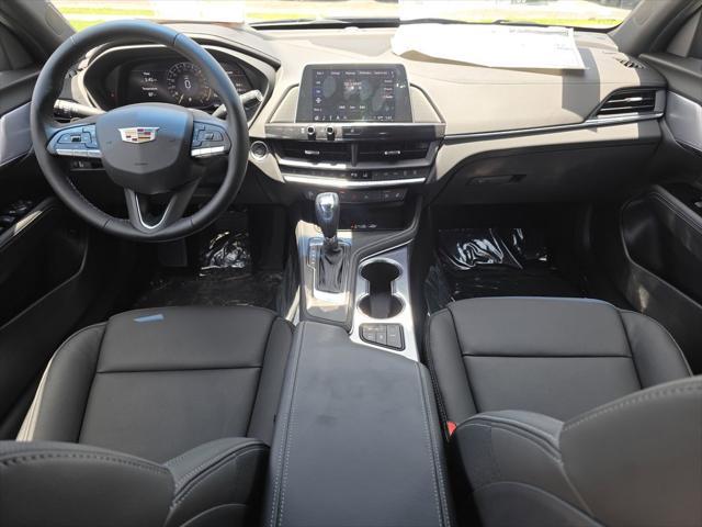 new 2025 Cadillac CT4 car, priced at $45,555