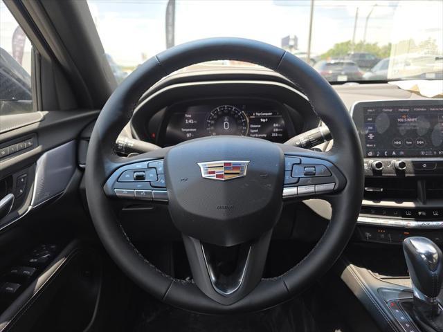 new 2025 Cadillac CT4 car, priced at $45,555