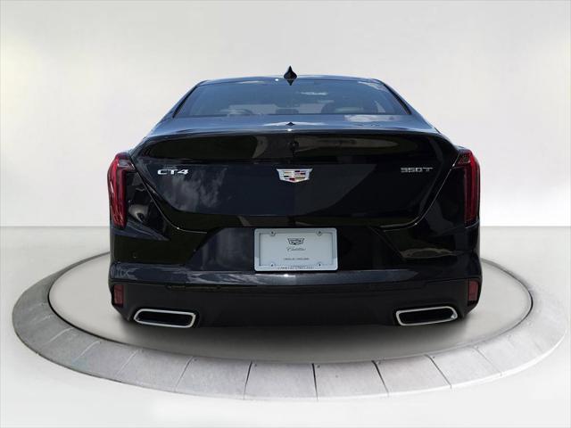 new 2025 Cadillac CT4 car, priced at $45,555