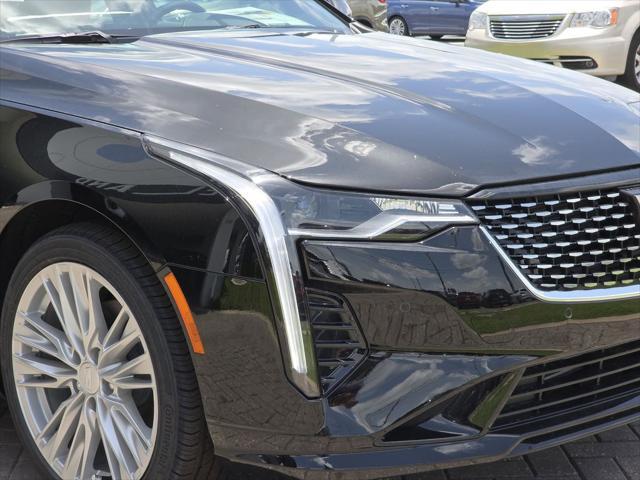 new 2025 Cadillac CT4 car, priced at $45,555