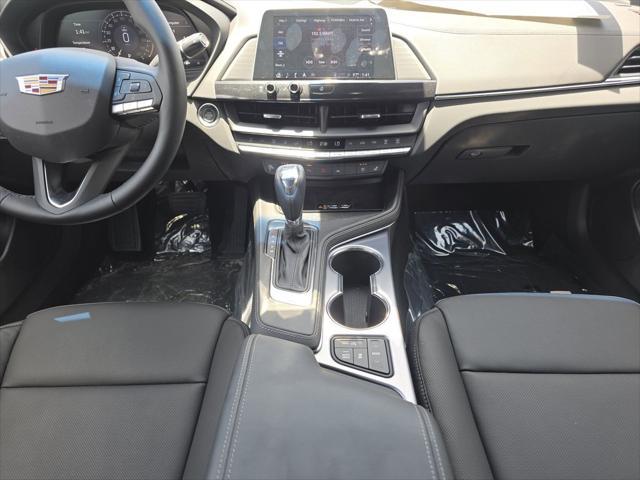 new 2025 Cadillac CT4 car, priced at $45,555