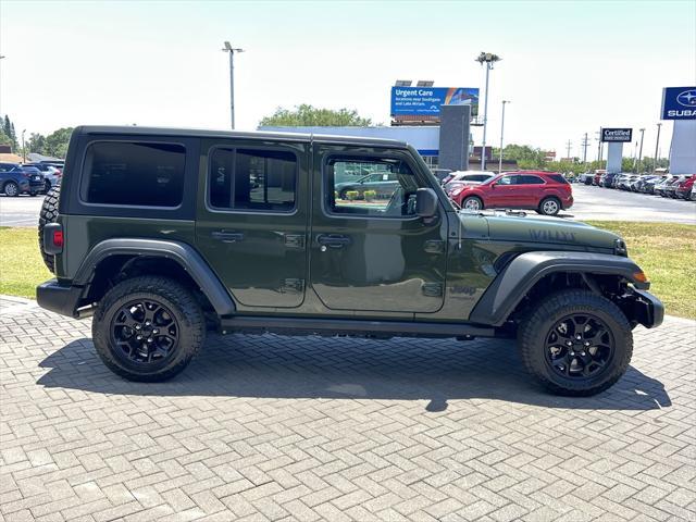used 2022 Jeep Wrangler Unlimited car, priced at $30,764