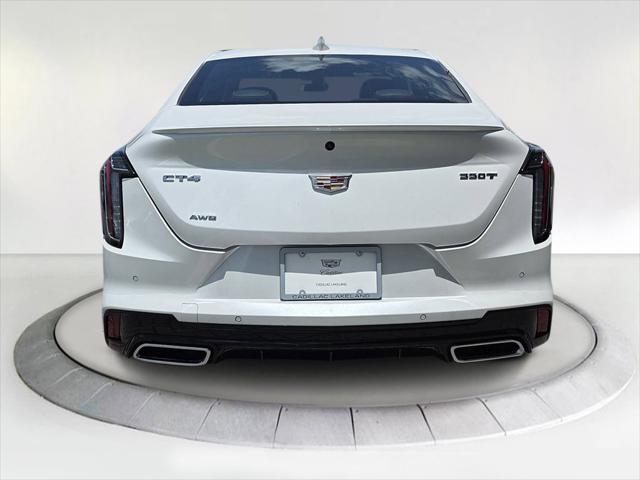 new 2025 Cadillac CT4 car, priced at $51,480