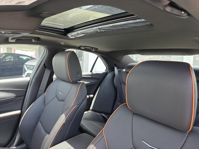 new 2025 Cadillac CT4 car, priced at $51,480
