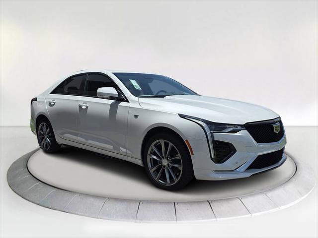 new 2025 Cadillac CT4 car, priced at $51,480