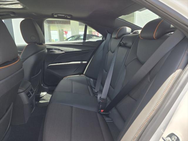 new 2025 Cadillac CT4 car, priced at $51,480