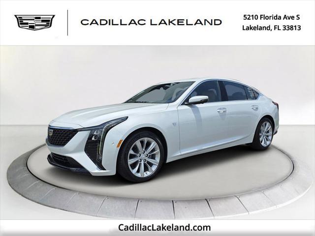 new 2025 Cadillac CT5 car, priced at $58,460