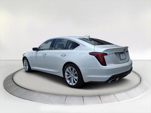 new 2025 Cadillac CT5 car, priced at $58,460