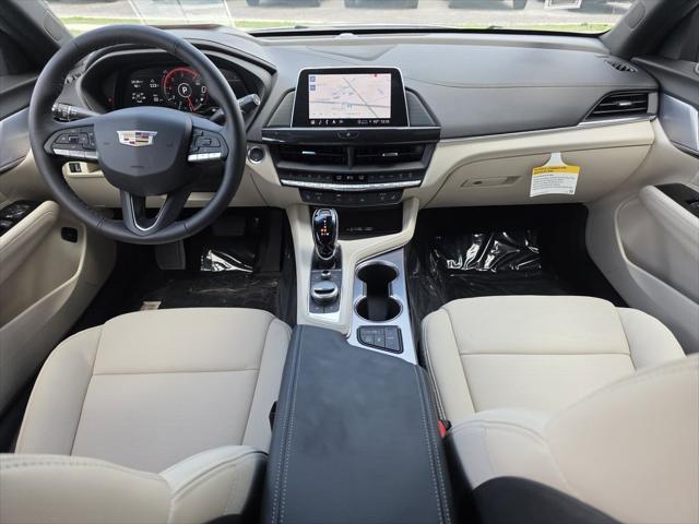 new 2025 Cadillac CT4 car, priced at $51,865