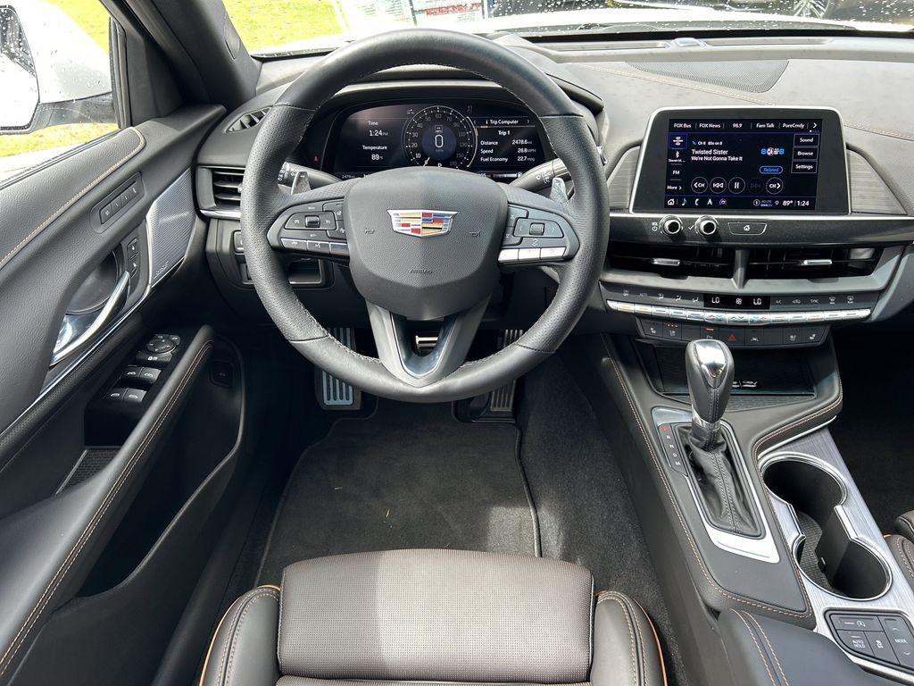 new 2025 Cadillac CT4 car, priced at $52,480