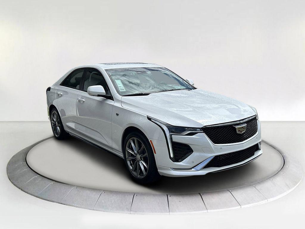 new 2025 Cadillac CT4 car, priced at $52,480