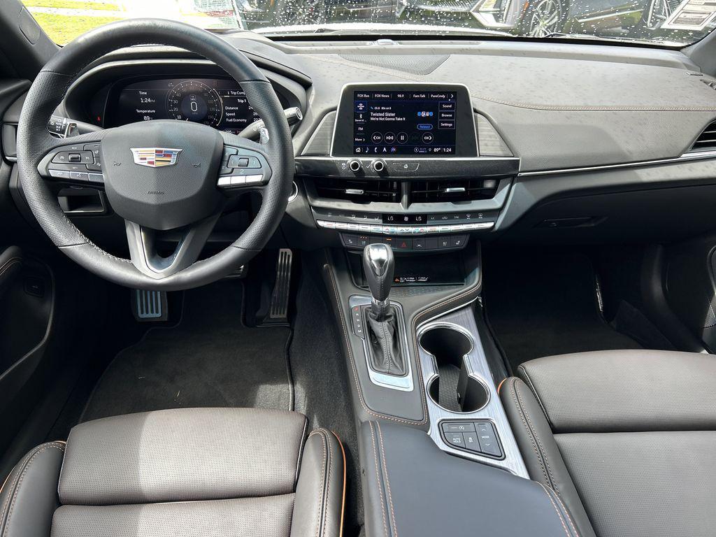 new 2025 Cadillac CT4 car, priced at $52,480