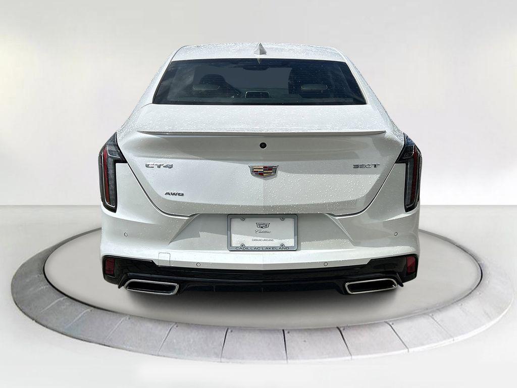 new 2025 Cadillac CT4 car, priced at $52,480