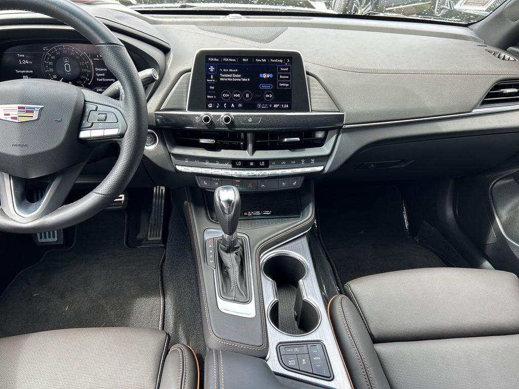 new 2025 Cadillac CT4 car, priced at $52,480