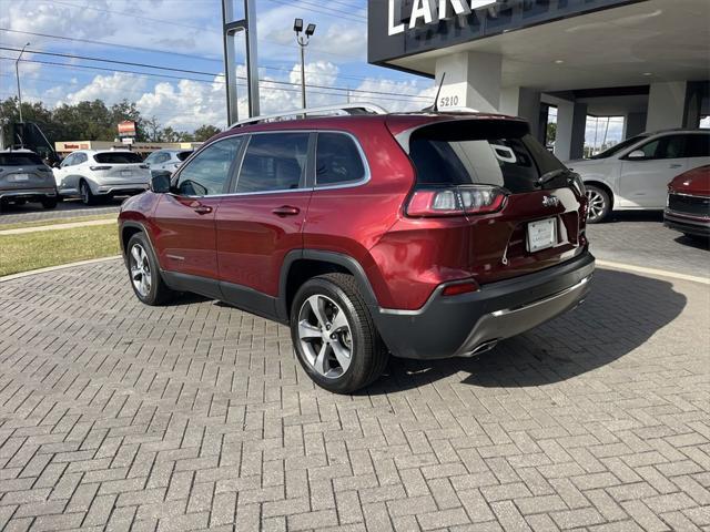 used 2019 Jeep Cherokee car, priced at $16,300