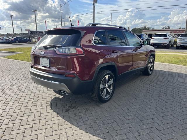 used 2019 Jeep Cherokee car, priced at $16,300