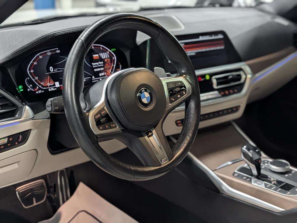 used 2021 BMW 330 car, priced at $25,795